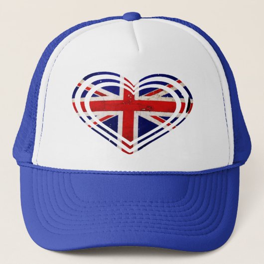 Love UK Trucker Hat Pet (Voorkant)