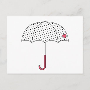 Love Umbrella Briefkaart