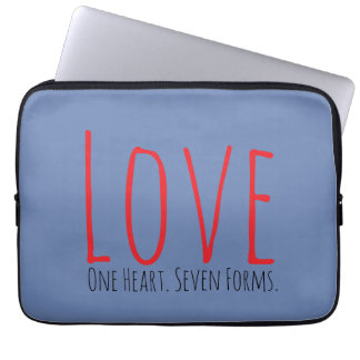Love - Un cœur. Sept formes Sac électronique