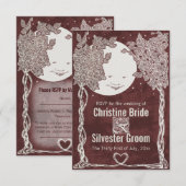 Love Under the Stars, 3.5x5 RSVP (Devant / Derrière)