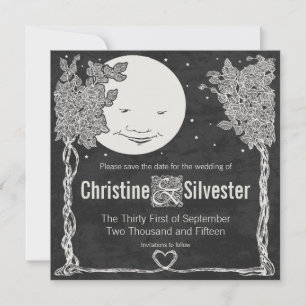 Love Under the Stars, 5.25x5.25 save the date