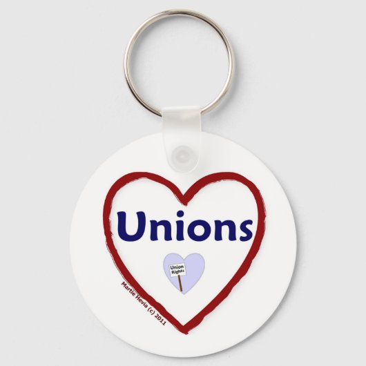 Love Unions Sleutelhanger (Voorkant)