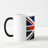 Love United - Flag Vintage Mugs Magische Mok (Links)
