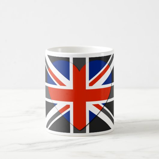 Love United - Flag Vintage Mugs Magische Mok (Center)
