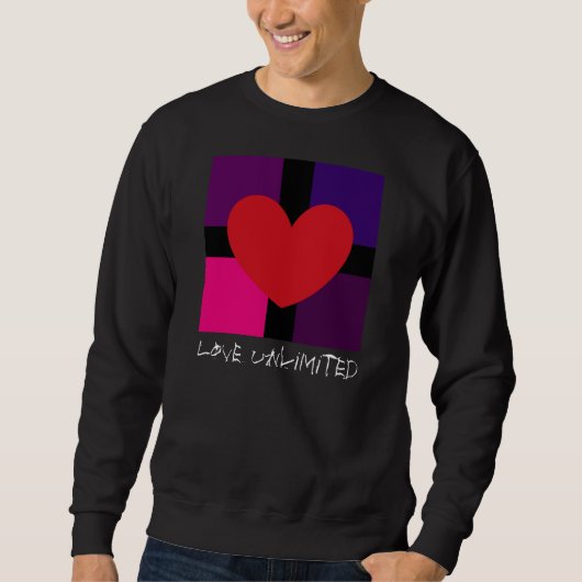 Love Unlimited basic Sweatshirt (Devant)