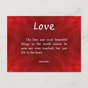 Love Unseen Briefkaart