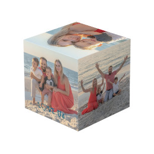 "LOVE US" Familiefoto PERSONALISEREN Kubus