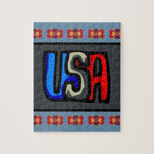 Love USA Puzzle (Vertical)