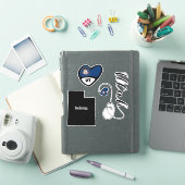 Love Utah, Sheet of Die Cut Stickers (iPad Cover)