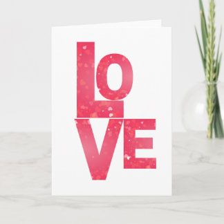 Love V-day card Feestdagen Kaart