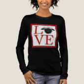 Love Valais Blreconnaît Femme Long Tshirt manches (Recto)