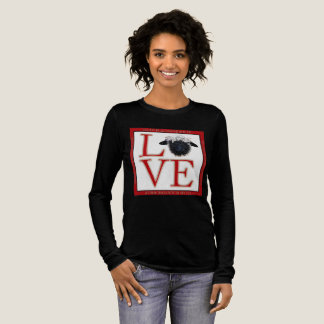 Love Valais Blreconnaît Femme Long Tshirt manches