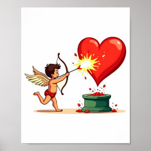 Love Valentijnsdag 1 T-shirt_2 Poster