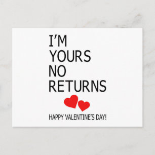 Love Valentijnsdag Cute Couples Heart Funny Gift Briefkaart