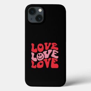 Love Valentijnsdag Groovy Funny Holiday iPhone 13 Hoesje