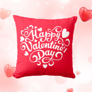Love Valentijnsdag Red Kussen