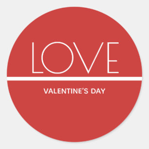 Love Valentijnsdag Sticker