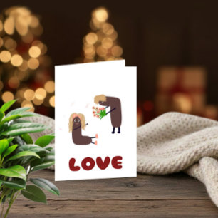 LOVE Valentijnskaart Feestdagen Kaart