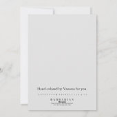 LOVE Valentine - Carte de coloration pour adultes (Dos)