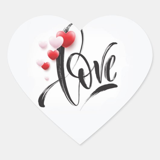 Love Valentine's Day Sticker (Devant)