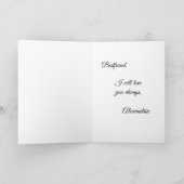 Love - Valentines infusées Carte de jour (Intérieur)