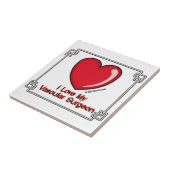 Love Vascular Surgeon Tegeltje (Zijkant)