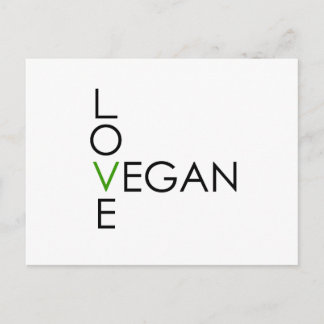 Love Vegan Briefkaart