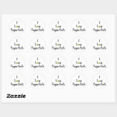 Love Vegans Stickers (Feuille)