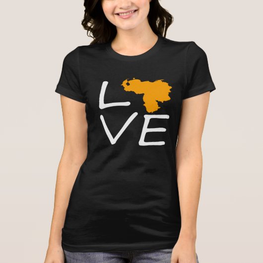 love venezuela t-shirt (Voorkant)