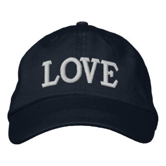 LOVE (verander de slogan) Geborduurde Pet