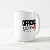 Love Verified Heart Checkmar Koffiemok (Voorkant rechts)