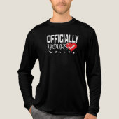 Love Verified Heart Checkmark Tri-Blend Shirt (Voorkant volledig)