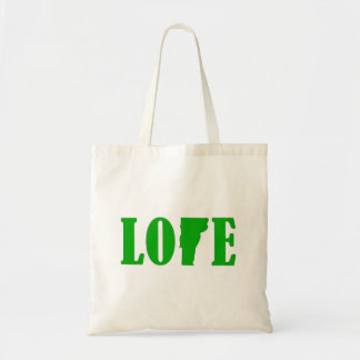 Love Vermont Canvas tas