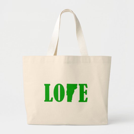 Love Vermont Canvas tas (Voorkant)