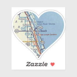 Love Vero Beach Florida Sticker