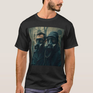 LOVE & VERZET Kafka Romanticus Modern Grafisch 2 T-shirt