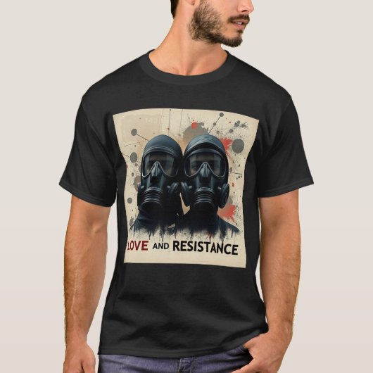 LOVE & VERZET Modern Graphic 2 T-shirt (Voorkant)