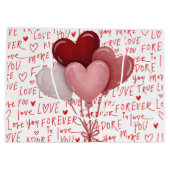 Love Vibes Large Gift Bag Groot Cadeauzakje (Achterkant)