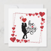 Love Vibes Personalized Flat Card Kaart (Voorkant)