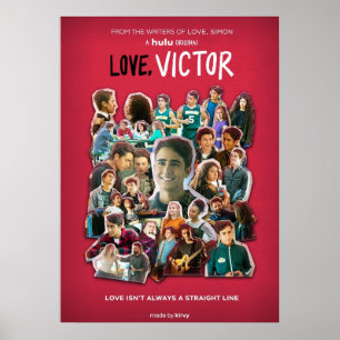 Love Victor Collage Poster