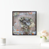 Love vierkante klok (Huis)