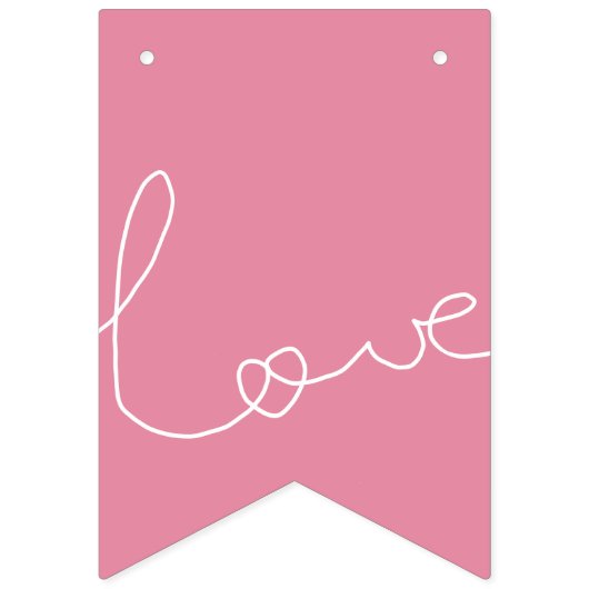 LOVE VLAGGETJES (Tweede vlag)