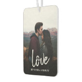 LOVE Voeg je eigen foto toe Luchtverfrisser (Links)