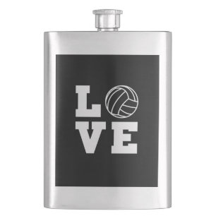 Love Volleyball Heupfles