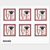 Love Wallis Blacknowlese Schaapsplein Stickers (Vel)