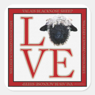 Love Wallis Blacknowlese Schaapsplein Stickers