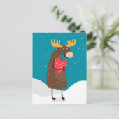 Love Warms You Holiday Briefkaart (Staand voorkant)