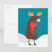 Love Warms You Holiday Briefkaart (Voorkant / Achterkant)