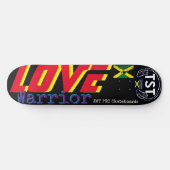 LOVE WARRIOR  8 1/2" Plateau de Skateboard (Horz)