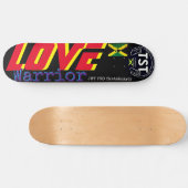 LOVE WARRIOR  8 1/2" Plateau de Skateboard (Horz)